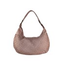 Borsa  da spalla in pelle effetto vintage - GE49854