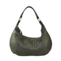 Borsa  da spalla in pelle effetto vintage - GE49854
