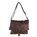 Borsa tracolla in pelle vintage - HN35838