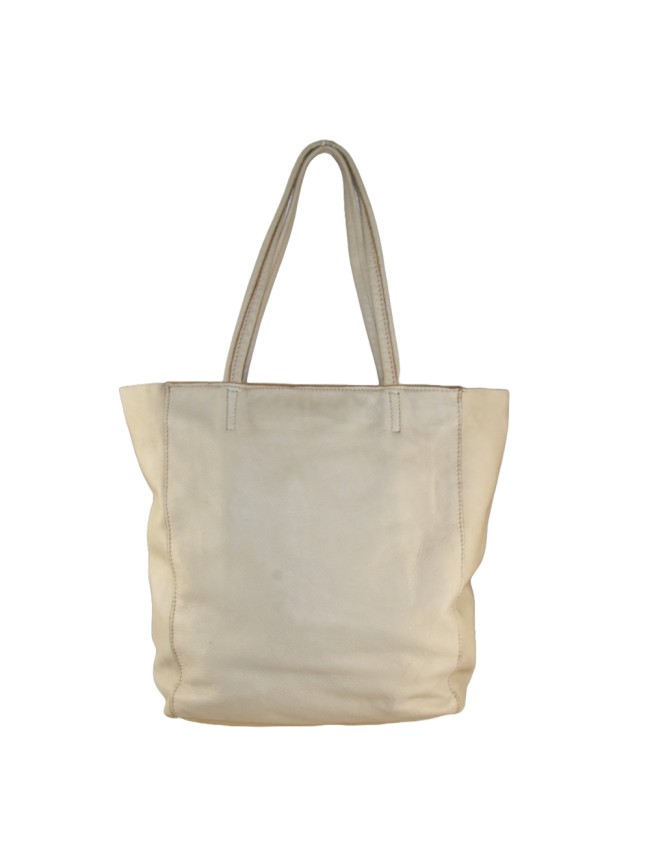 Woman vintage leather shoulder bag -...