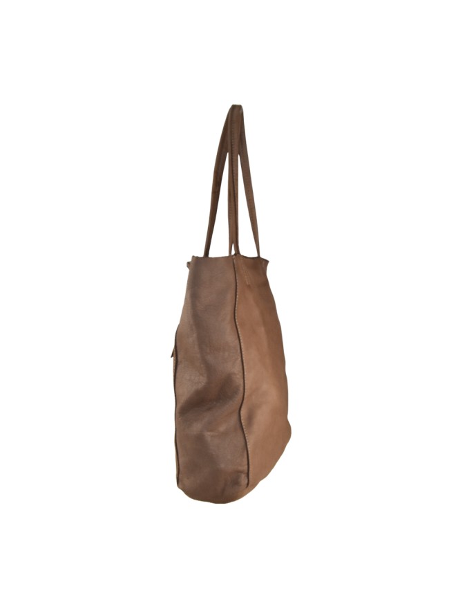 Woman vintage leather shoulder bag -...