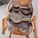 Woman rafia & leather bag - KC29832