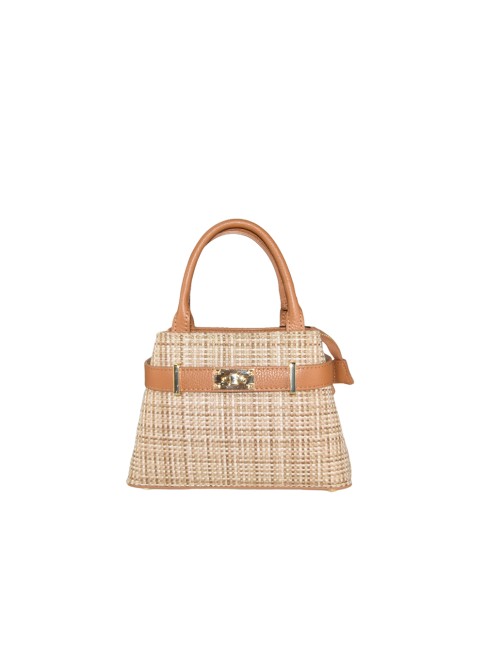 Borsa a mano  in pelle e...