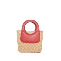 Leather bag with shoulder strap - RQ39843