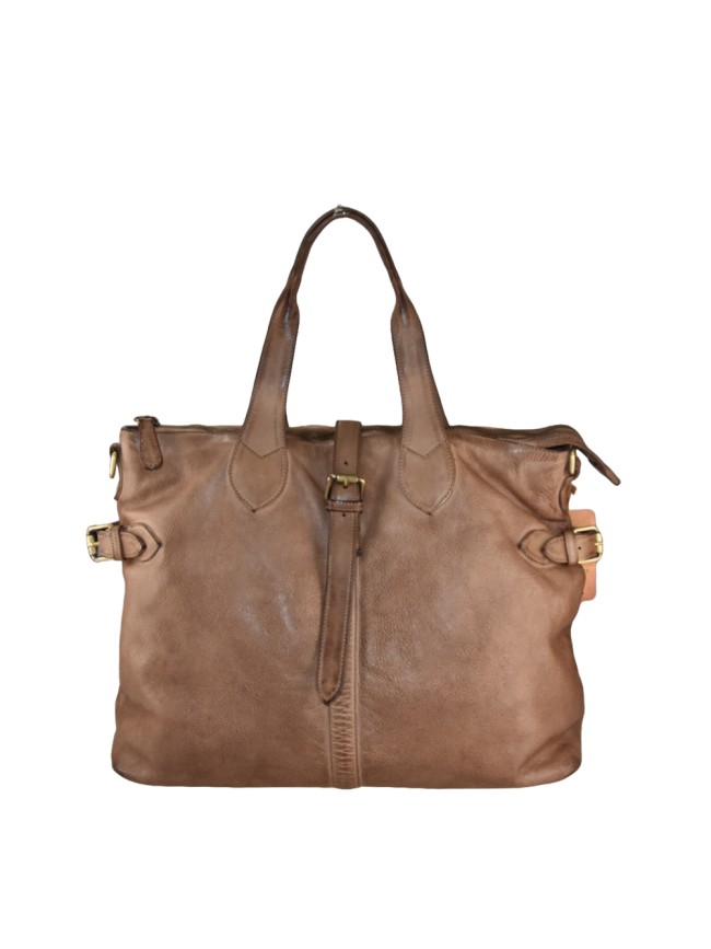 Borsa donna a spalla in vera pelle...