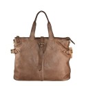 Borsa donna a spalla in vera pelle vintage - UM89899