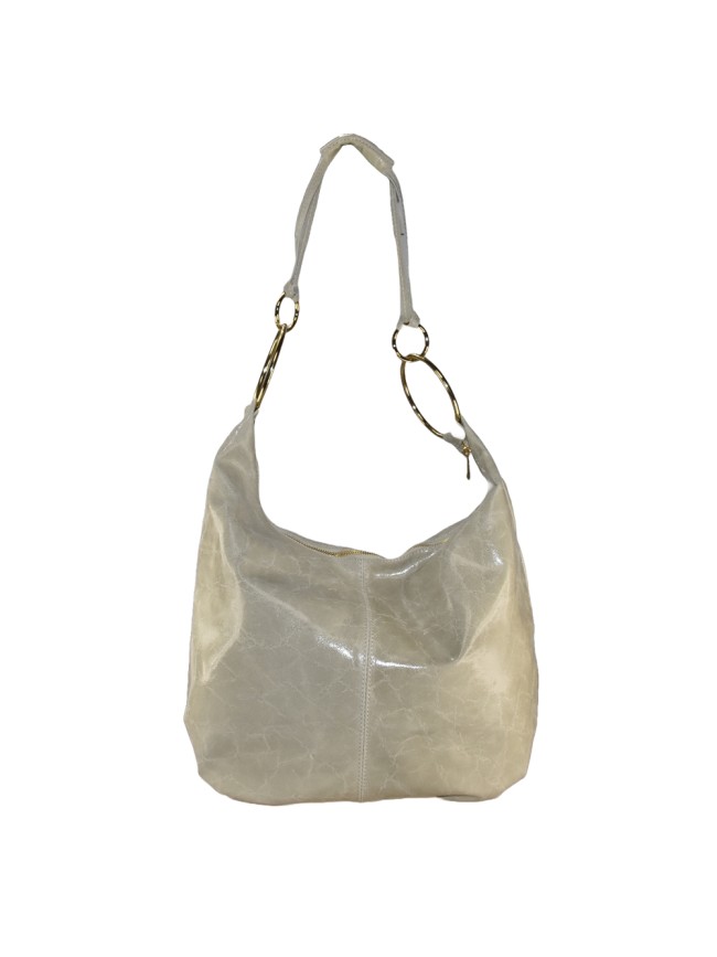 Woman leather shoulder bag - CY29832