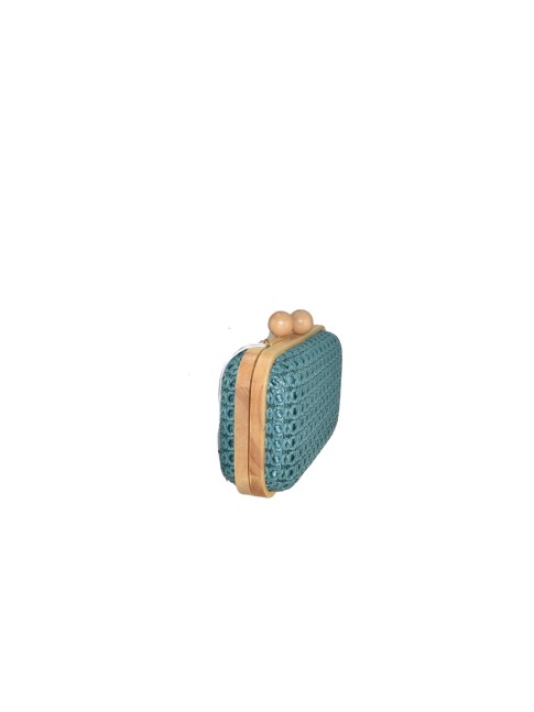 Woman Rafia pochette bag -... 2