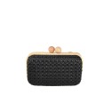 Borsa a mano donna in raffia con tracolla - 51001