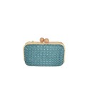 Borsa a mano donna in raffia con tracolla - 51001