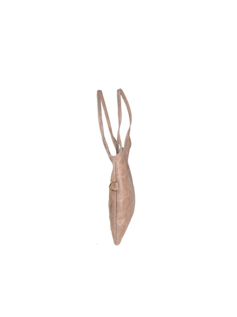 Leather handbag with... 2