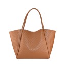 Leather shoulder bag with shoulder strap - ST39843