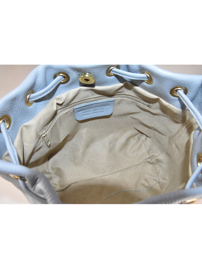 Woman leather shoulder bag - DS23825