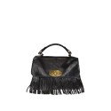 Borse donna a mano in vera pelle con frange 100% made Italy - SQ29832