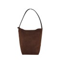 Woman suede leather shoulder bag - SC36839