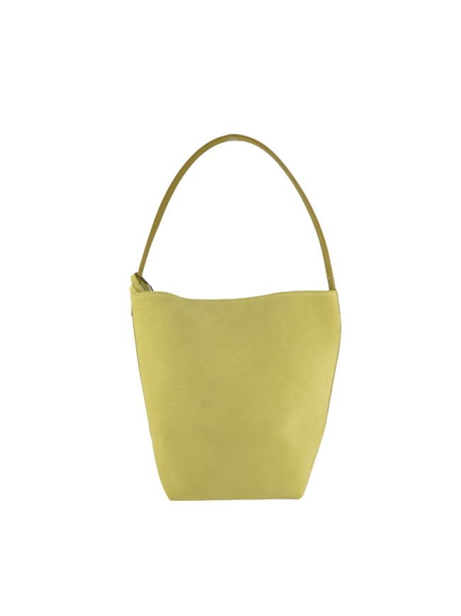 Woman suede leather shoulder bag -...