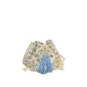 Secchiello donna in tessuto con tracolla - 50271