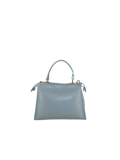 Leather hand bag 100% made...
