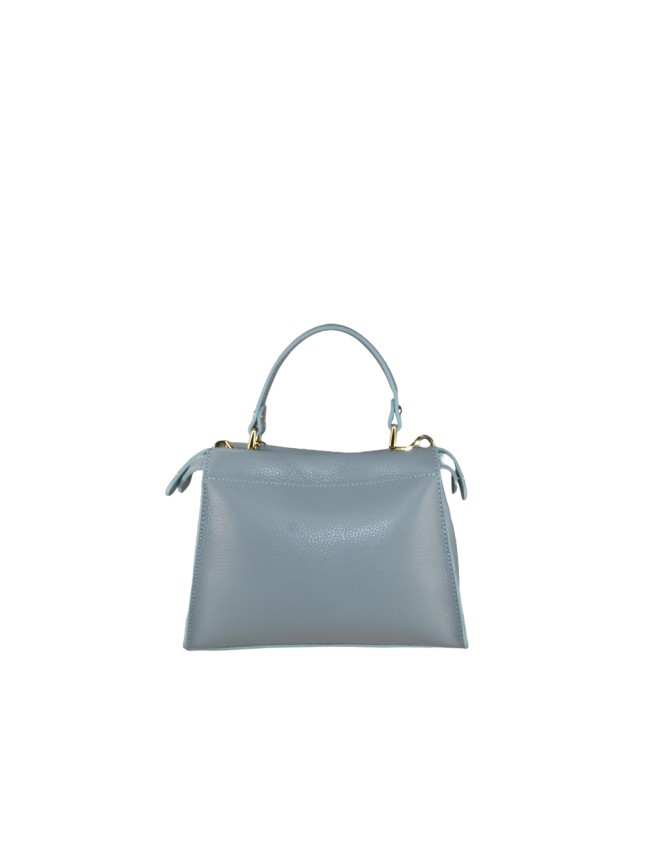 Leather hand bag 100% made Italy -...