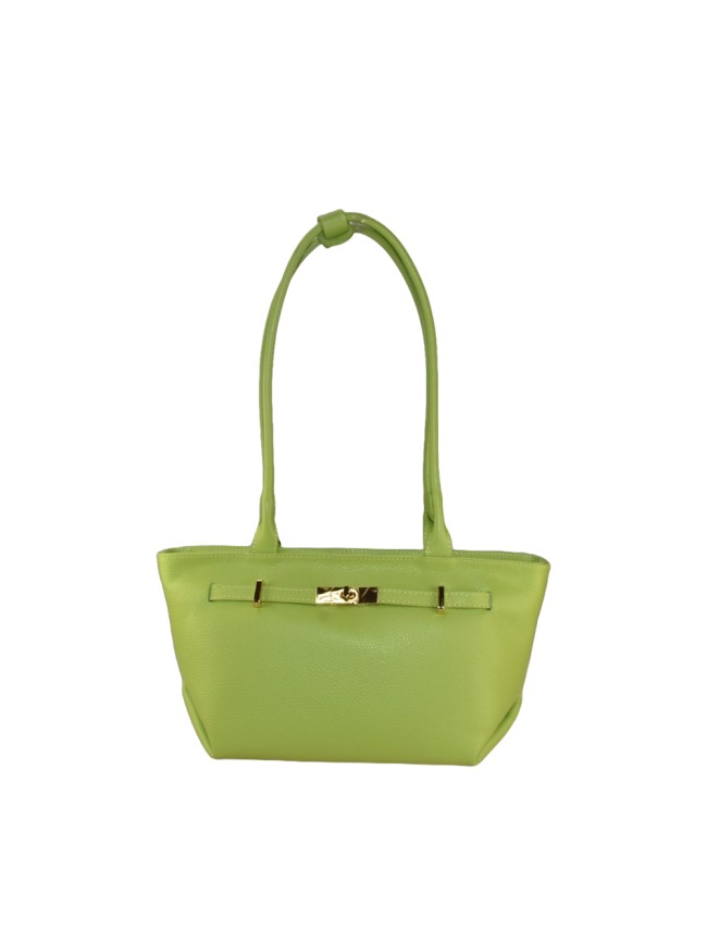 Borsa a spalla in pelle made Italy  -...