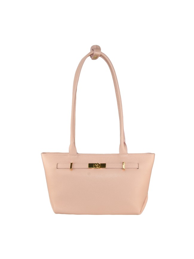 Borsa a spalla in pelle made Italy  -...