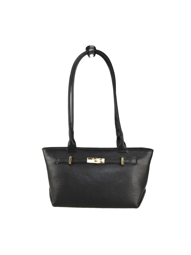 Borsa a spalla in pelle made Italy  -...