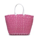 Borsa a mano donna da spiaggia in paglia - 51004