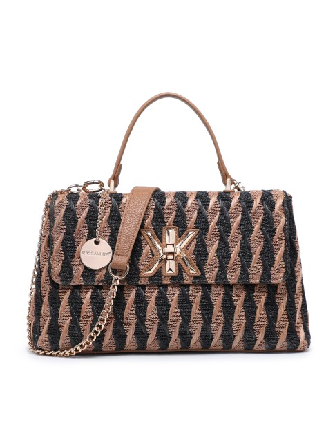 Woman textile hand bag - 52021