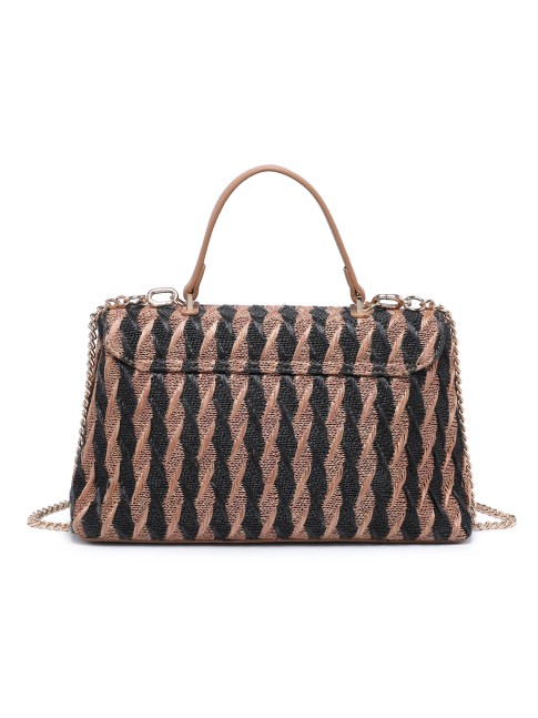 Woman textile hand bag - 52021 2