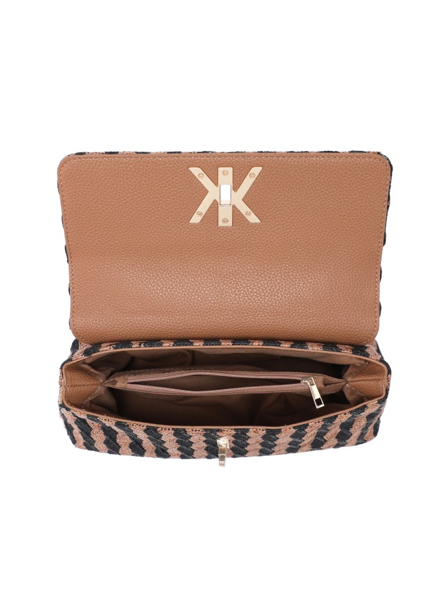 Woman textile hand bag - 52021