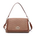 Borsa a spalla donna in raffia - 52029