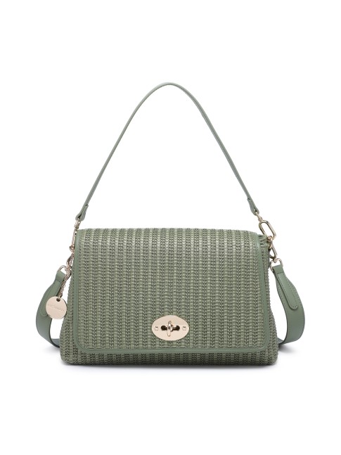 Woman Rafia shoulder bag -...