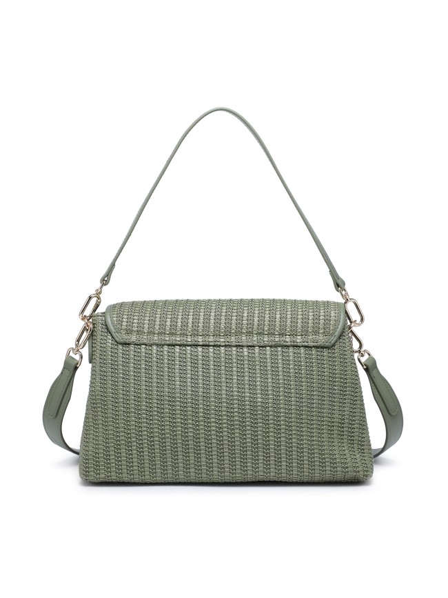 Woman Rafia shoulder bag - 52029