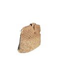 Woman woven textile hand bag - S0254