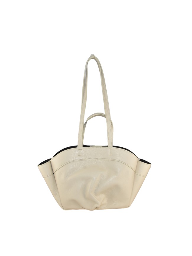 Borsa a spalla in pelle made Italy  -...