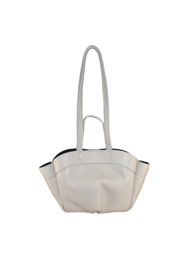 Borsa a spalla in pelle made Italy  -...