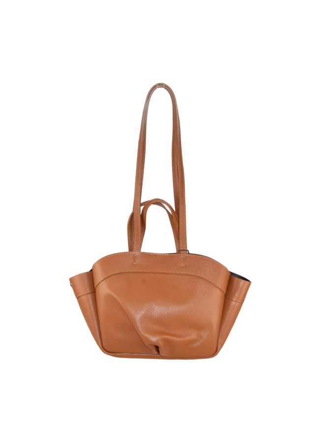 Borsa a spalla in pelle made Italy  -...