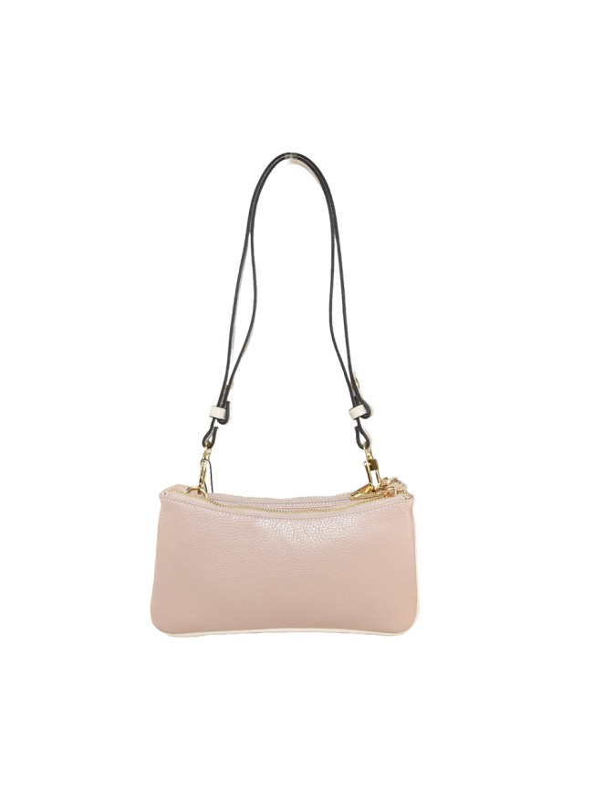 Borsa a spalla in pelle made Italy  -...