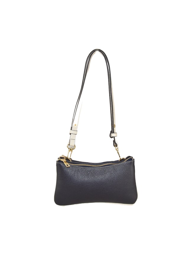 Borsa a spalla in pelle made Italy  -...