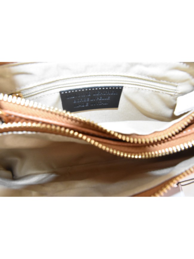 Borsa a spalla in pelle made Italy  -...