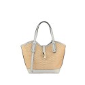 Leather hand bag with shoulder strap - SY43847