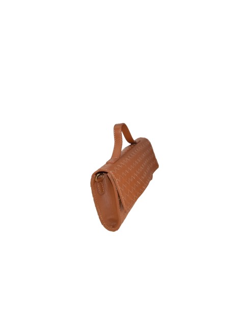 Woman woven leather... 2