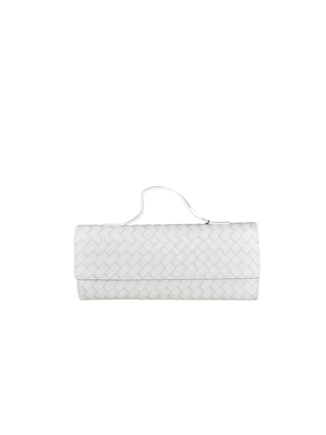 Pochette - busta in pelle intrecciato...