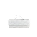 Pochette - busta in pelle intrecciato 100% made italy - MS35838
