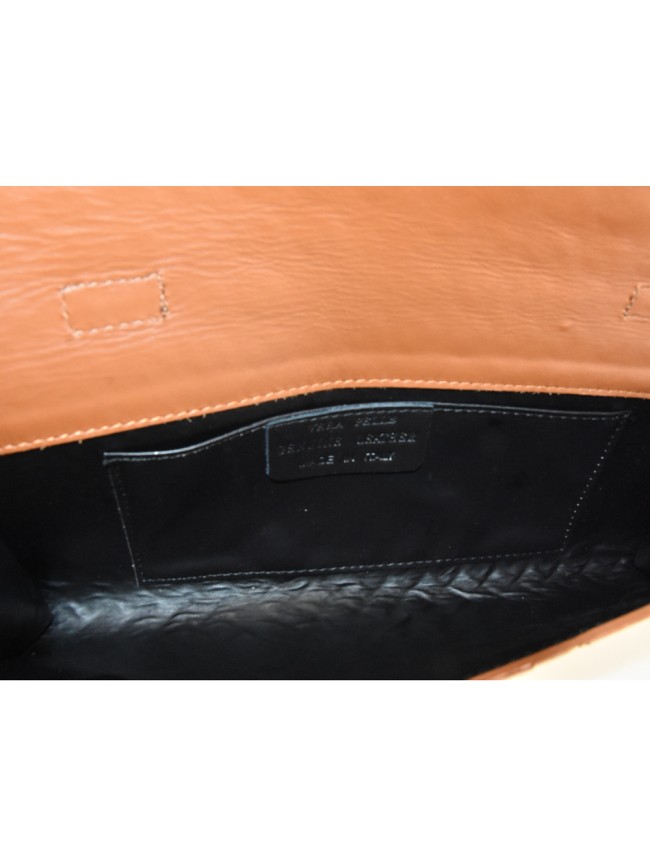 Woman woven leather pochette 100%...