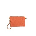 Woman textile shoulder bag - pochette - BT14816