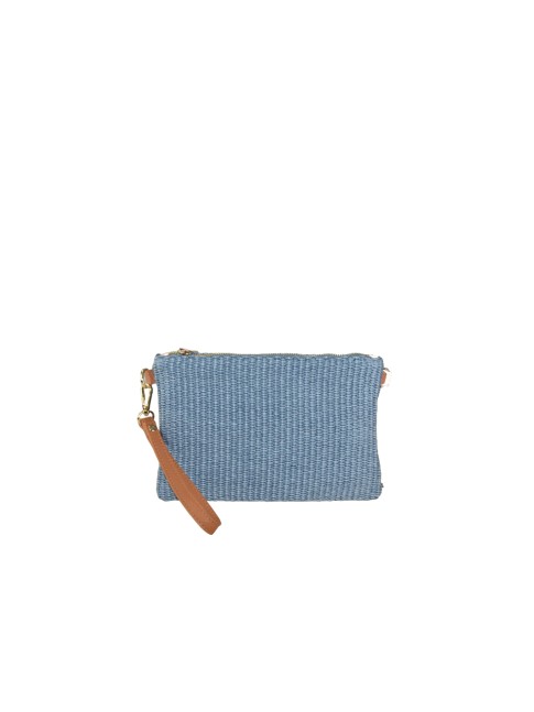 Woman textile shoulder bag...