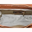 Borsa donna a mano con tracolla in vera pelle con catena - CB44848