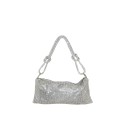 Woman shoulder clutch with strass - CH063
