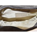 Suede leather shoulder bag with shoulder strap - MF25827